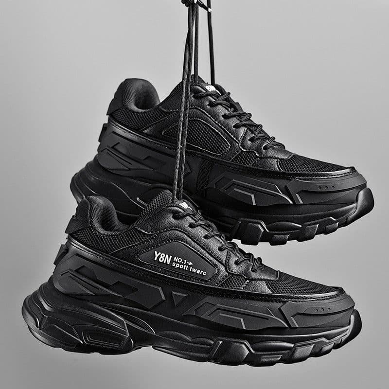 image-Men's Low-top Platform Trendy Old Shoes