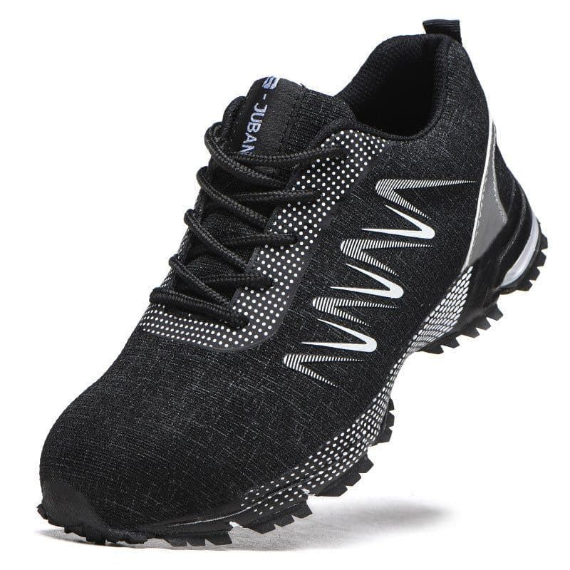 image-Labor Insurance Men's Breathable Anti-smashing Anti-piercing Work Shoes