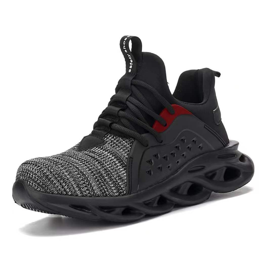 image-Labor Insurance Shoes Steel Toe Anti-smashing And Anti-piercing