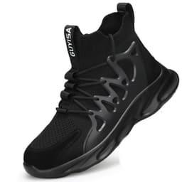 image-Men's Breathable Anti-smash And Anti-puncture Safety Shoes
