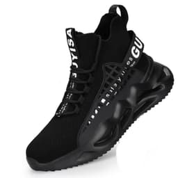 image-Men's Breathable Anti-smash And Anti-puncture Safety Shoes