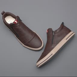 image-High-top Men's Four Seasons Shoes Trendy Youth Sneakers Fashion Everyday