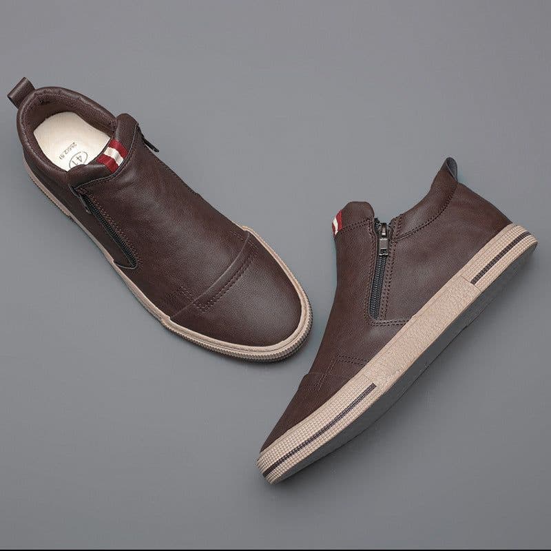 image-High-top Men's Four Seasons Shoes Trendy Youth Sneakers Fashion Everyday