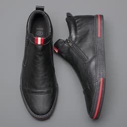 image-High-top Men's Four Seasons Shoes Trendy Youth Sneakers Fashion Everyday