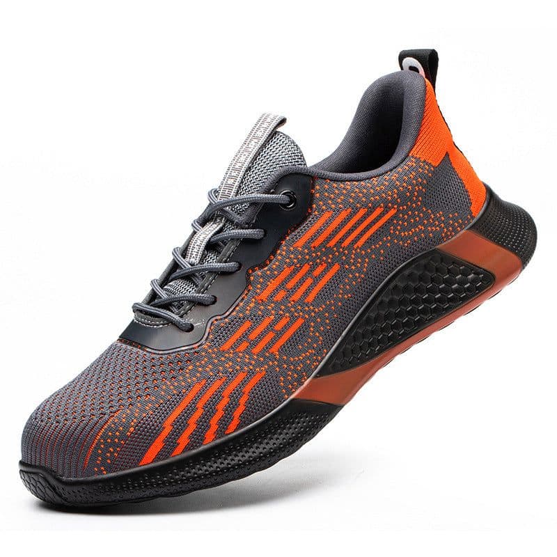 image-Anti-smashing And Anti-piercing Steel Toe Work Shoes