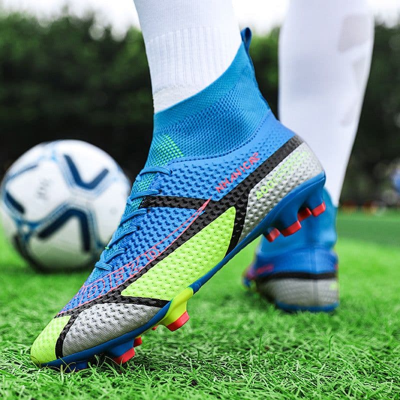 image-New Color High Top Soccer Shoes Men And Women Couples Same Style