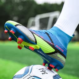 image-New Color High Top Soccer Shoes Men And Women Couples Same Style