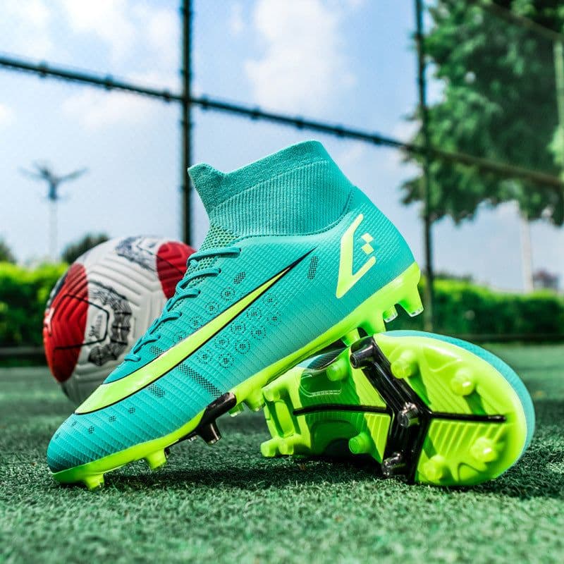 image-Men's Fashion Football Shoes With Flat Soles