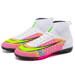 image-Men's New High Top Fashion Football Shoes