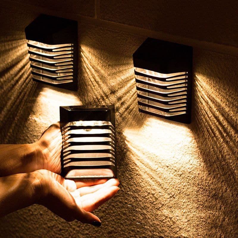 image-Solar Atmosphere Decorative Wall Lamp Home Garden Garden Lamp