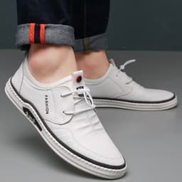 image-Four Seasons All-match Sneakers Elastic Band