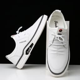 image-Four Seasons All-match Sneakers Elastic Band