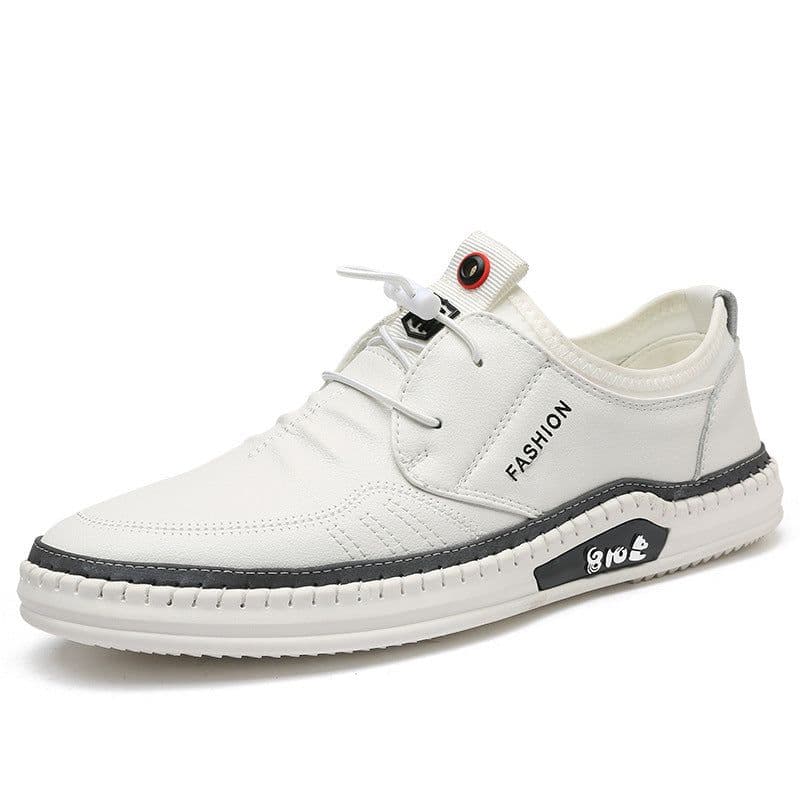 image-Four Seasons All-match Sneakers Elastic Band