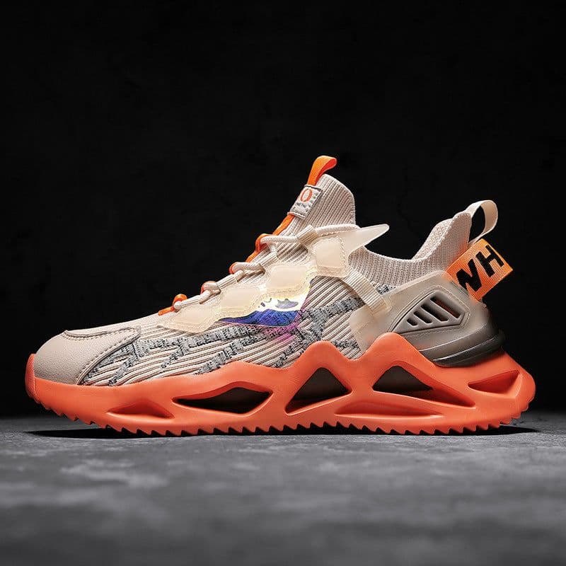 image-Men Sneakers Cool Wave Sole Sport Running Shoes