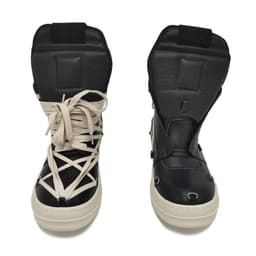 image-Men's Classic Leather Trendy High Top Shoes
