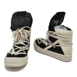 image-Men's Classic Leather Trendy High Top Shoes