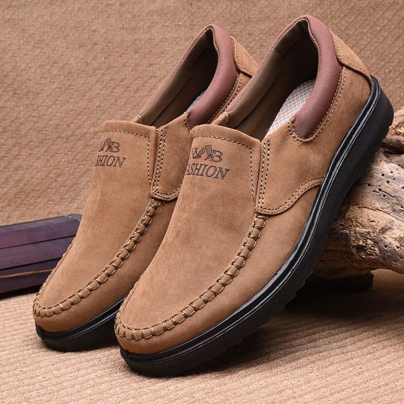 image-Breathable Casual Middle-aged Deodorant Extra Large Size Cloth Shoes