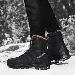image-Men's Outdoor Mountaineering Tactical High Boots