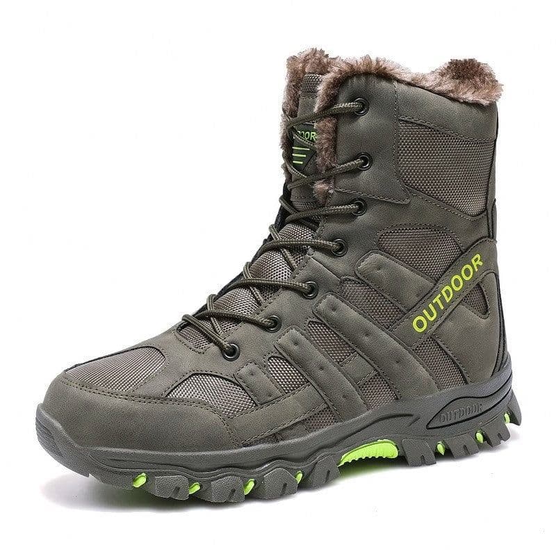 image-Men's Outdoor Mountaineering Tactical High Boots
