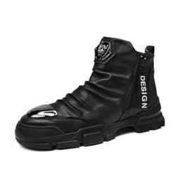 image-Autumn And Winter High-top Board Shoe Men's Boots High-top Shoes Motorcycle Boots