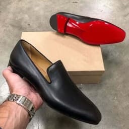 image-Autumn British Men's Casual Leather Shoes Pointed-toe Slip-on Loafers