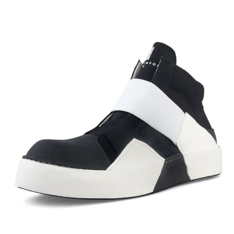 image-Men's And Women's Fashion Casual High-top Canvas Shoes