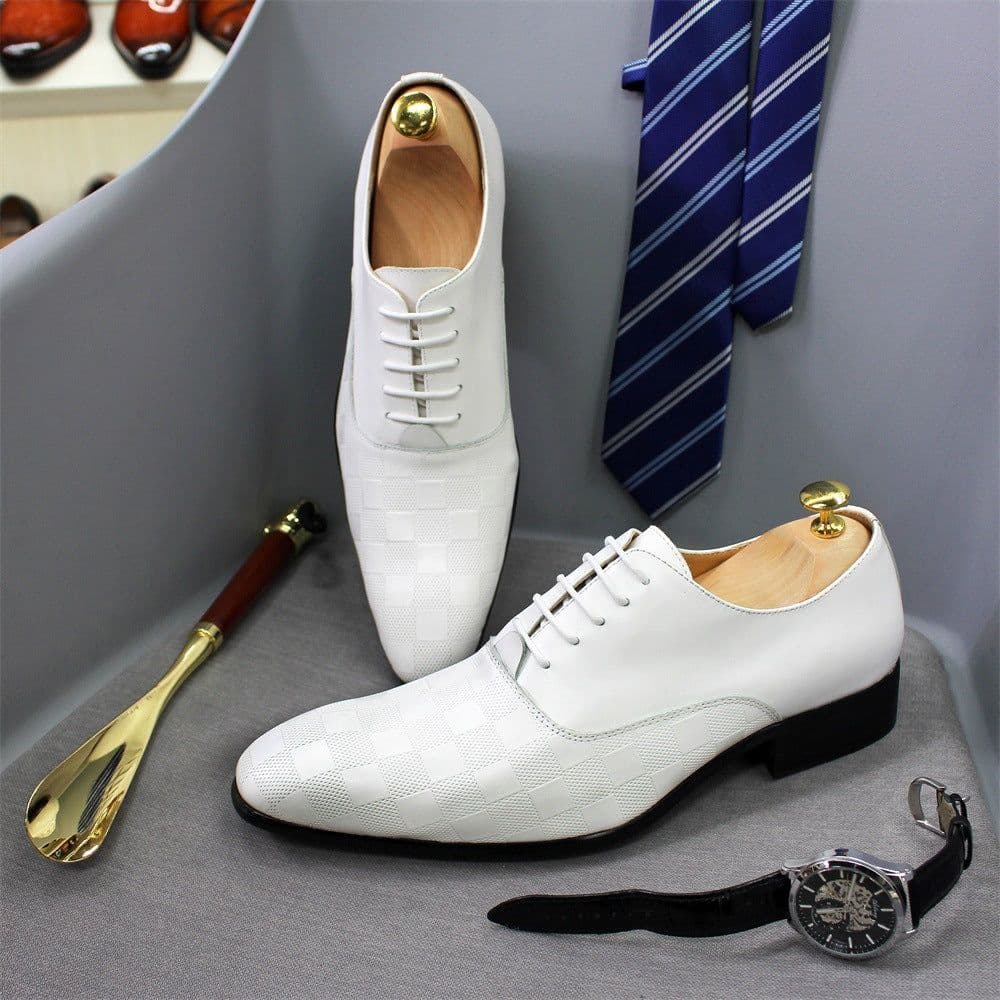 image-European And American Business Men's Leather Fashion Casual Shoes