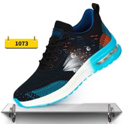 image-Indestructible Steel Toe Work Shoes Men Sneakers Fashion Air Cushion Safety Shoes