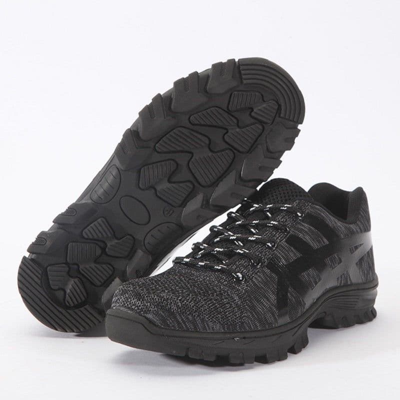 image-Safety Work Shoes Indestructible Steel Toe Anti-puncture Sneakers