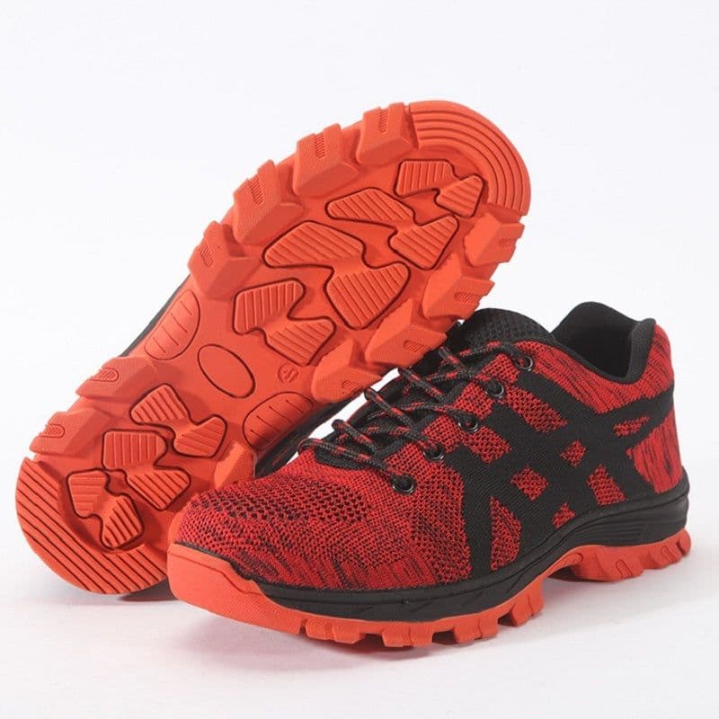 image-Safety Work Shoes Indestructible Steel Toe Anti-puncture Sneakers