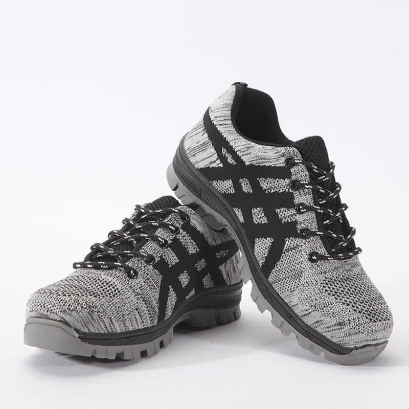 image-Safety Work Shoes Indestructible Steel Toe Anti-puncture Sneakers