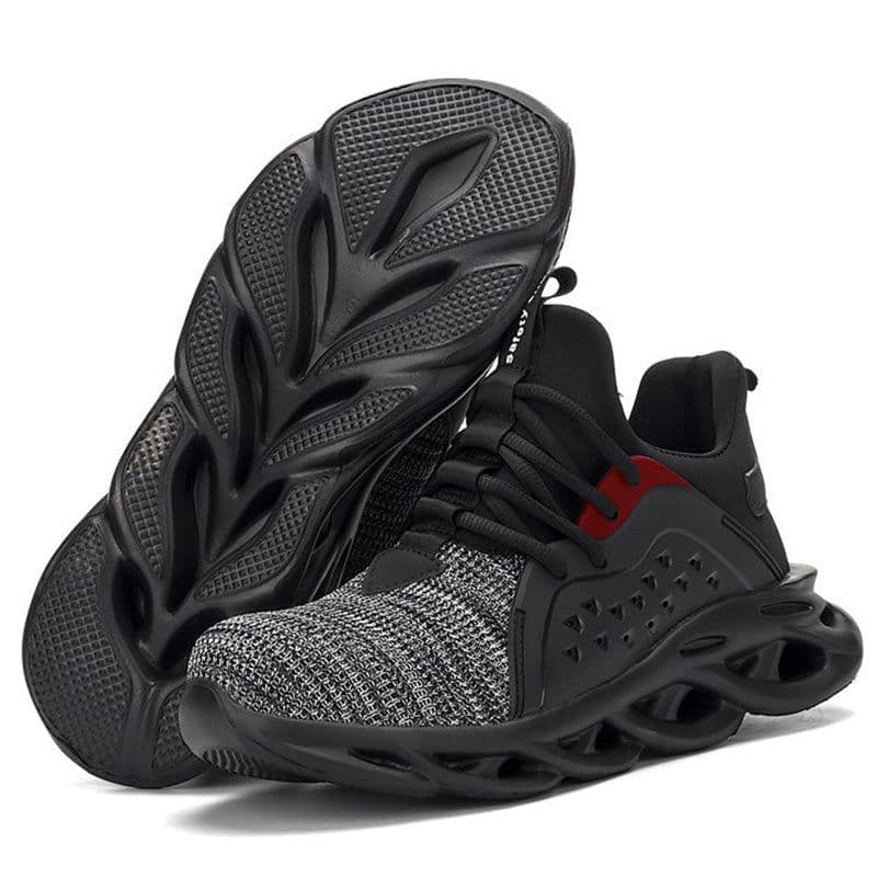 image-Indestructible Work Shoes Sneakers Men Anti-puncture Safety Shoes