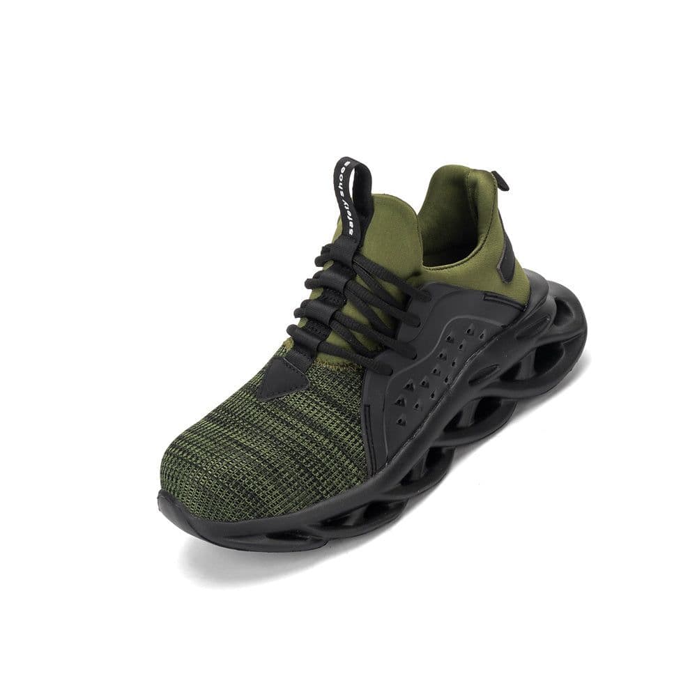 image-Indestructible Work Shoes Sneakers Men Anti-puncture Safety Shoes