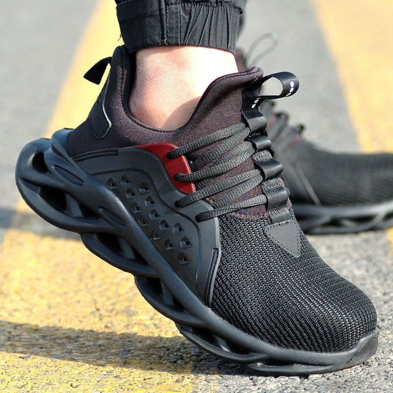 image-Indestructible Work Shoes Sneakers Men Anti-puncture Safety Shoes