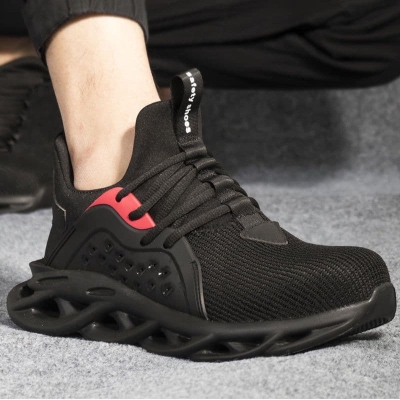 image-Indestructible Work Shoes Sneakers Men Anti-puncture Safety Shoes