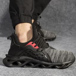 image-Indestructible Work Shoes Sneakers Men Anti-puncture Safety Shoes