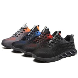 image-Men Sneakers Indestructible Steel Toe Work Shoes Comfortable Puncture Proof Shoes