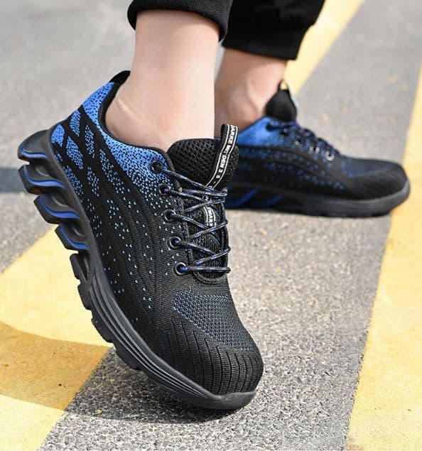 image-Men Sneakers Indestructible Steel Toe Work Shoes Comfortable Puncture Proof Shoes