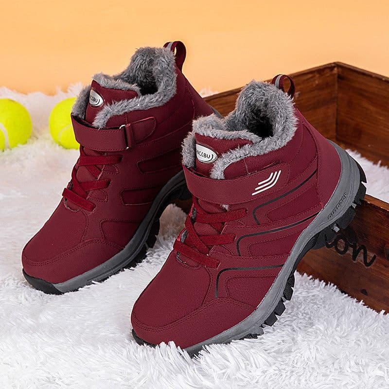 image-Fashionable Winter Fleece Warm Elderly Shoes