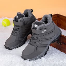 image-Fashionable Winter Fleece Warm Elderly Shoes