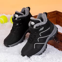 image-Fashionable Winter Fleece Warm Elderly Shoes