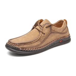 image-New Casual Men's Business Leather Shoes Breathable And Casual
