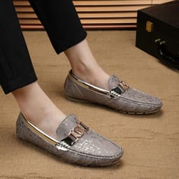 image-New Men's Trendy British Leather Shoes