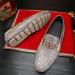 image-New Men's Trendy British Leather Shoes