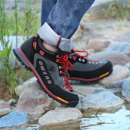 image-Lace Up Breathable Hiking Shoes For Men