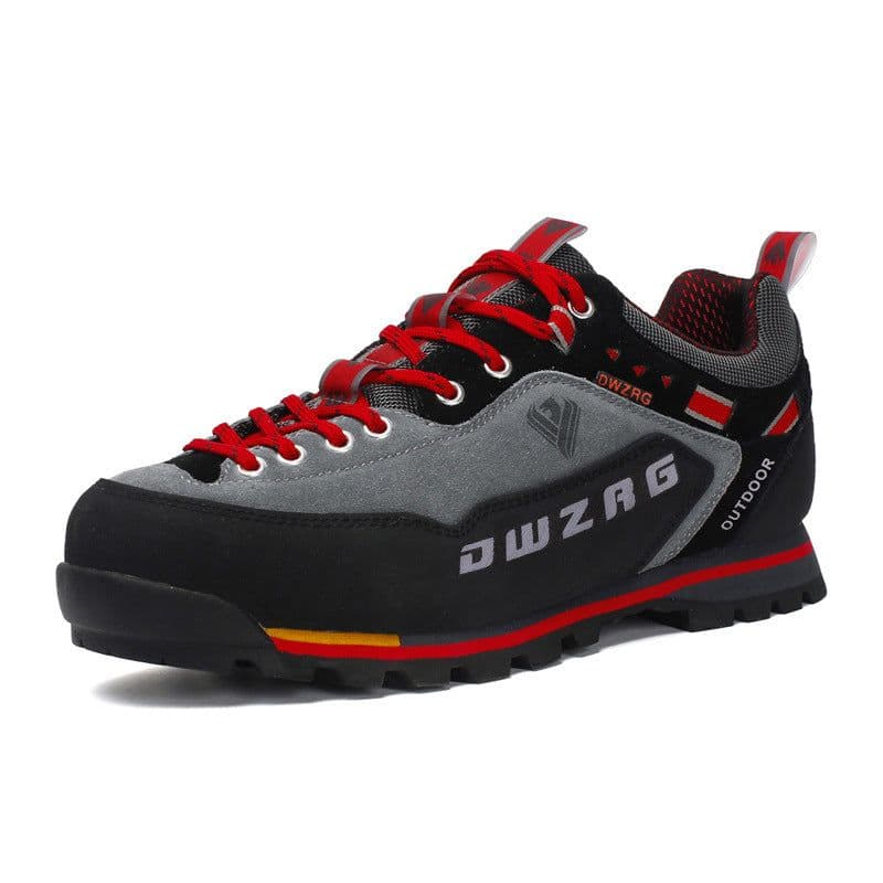 image-Lace Up Breathable Hiking Shoes For Men