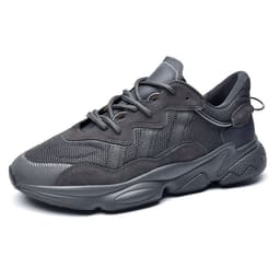 image-New Black Warrior Mesh Sneakers Casual Running Height-increasing Fashion Shoes