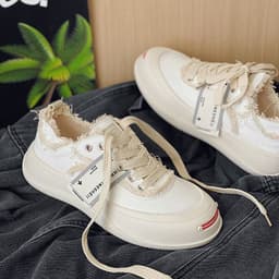 image-Leisure Sen Hong Kong Style Canvas Men's Shoes Trend