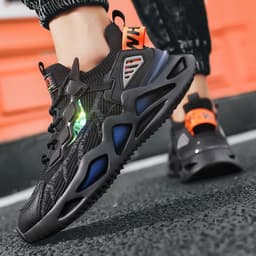 image-Mesh Breathable Sneakers Casual Men Shoes