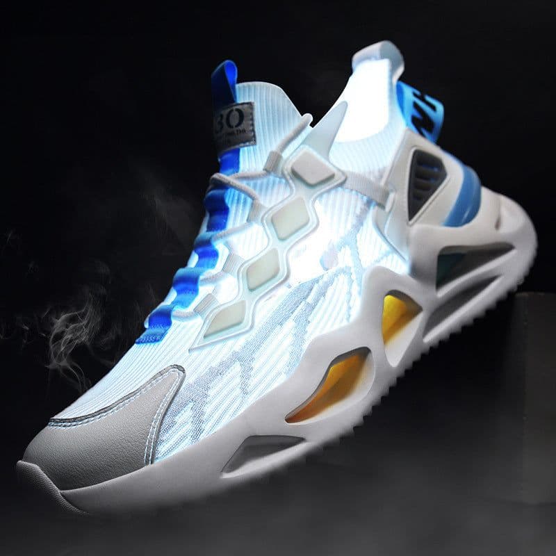 image-Mesh Breathable Sneakers Casual Men Shoes